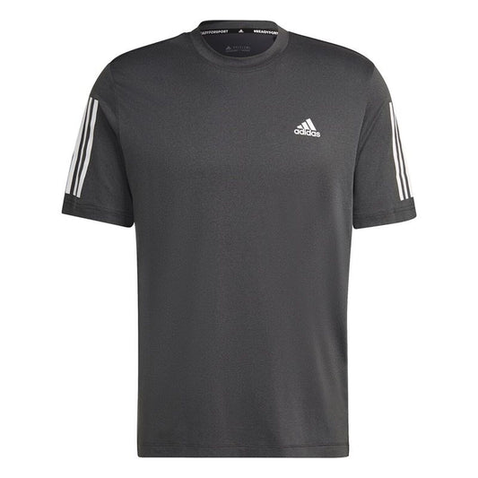 Ανδρική Μπλούζα με Κοντό Μανίκι Adidas Γκρι
