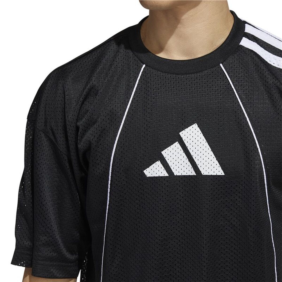 Ανδρική Μπλούζα με Κοντό Μανίκι Adidas Creator 365 Μαύρο