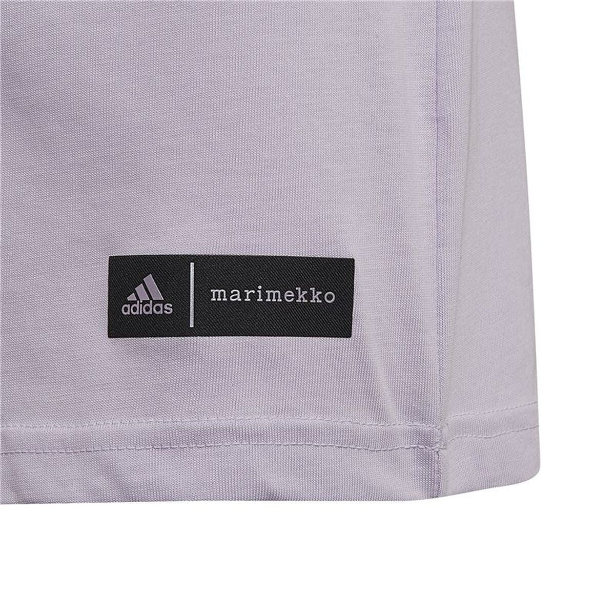 Παιδικό Μπλούζα με Κοντό Μανίκι Adidas Marimekko Δαμασκηνί