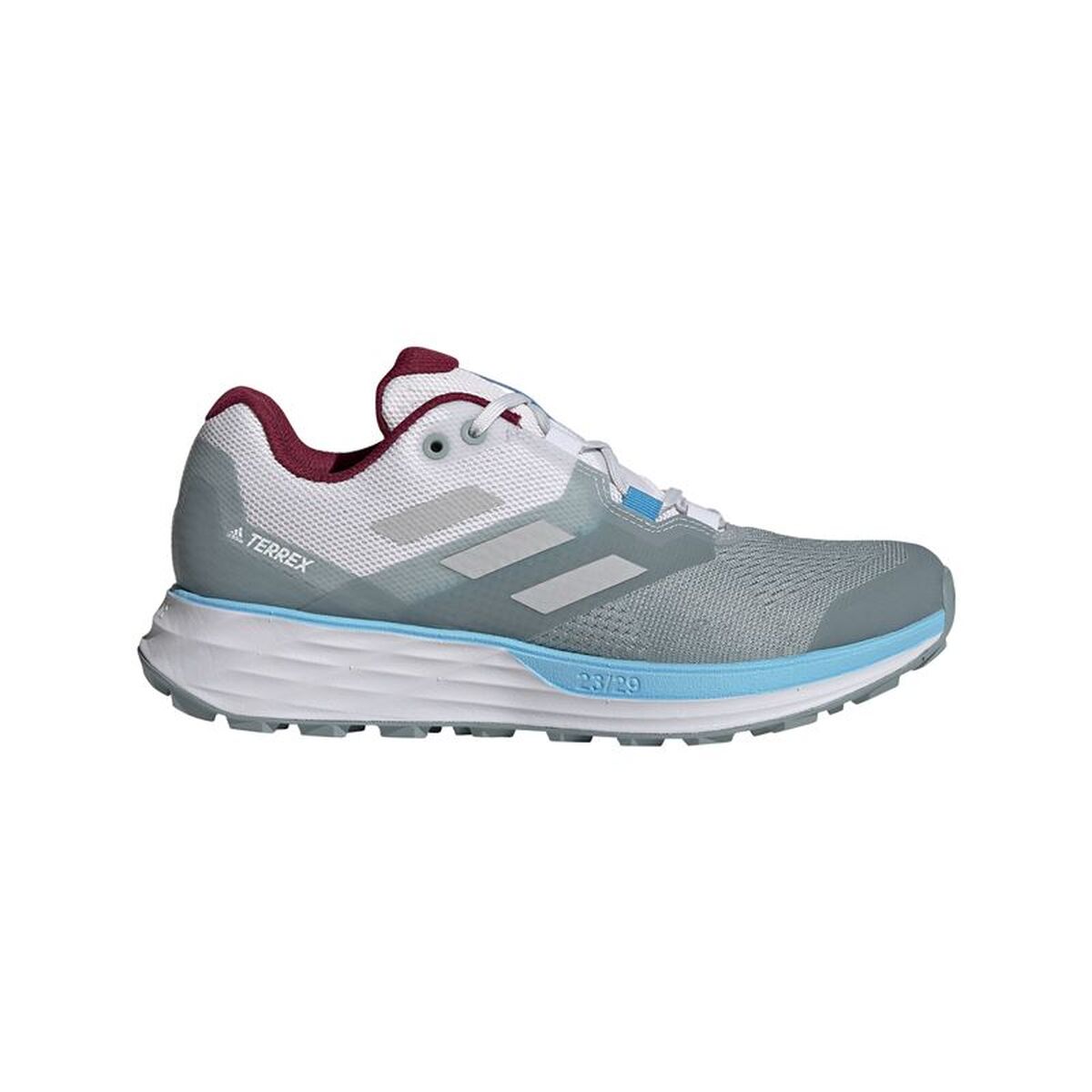 Παπούτσια trail για άνδρες (τρέξιμο στο βουνό) Adidas Terrex Two Ανοιχτό Γκρι