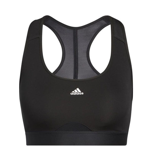 Αθλητικό σουτιέν Adidas Pwr Ms Pd Μαύρο