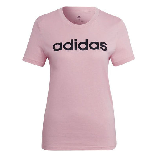 Γυναικεία Μπλούζα με Κοντό Μανίκι Adidas Ροζ