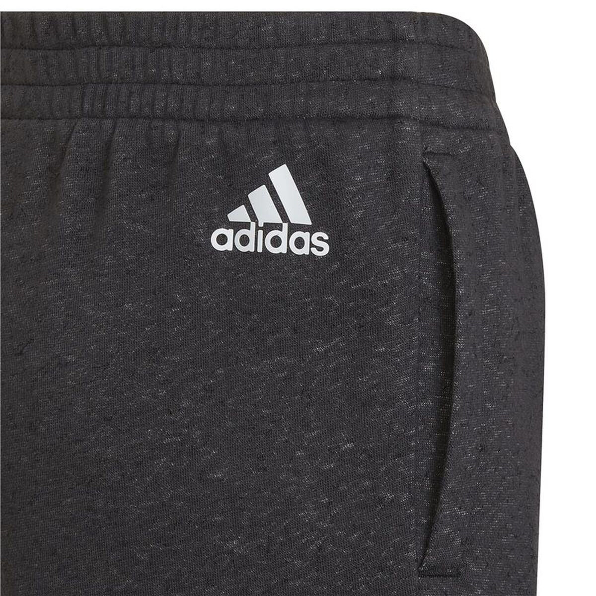 Αθλητικά Σορτς για Παιδιά Adidas Future Icons 3 Bandas Μαύρο