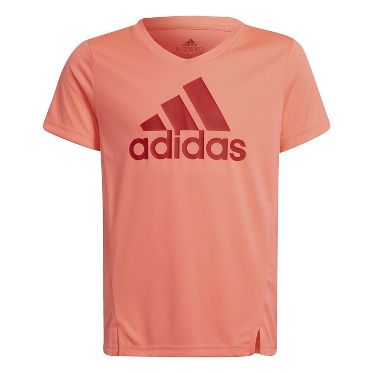 Παιδικό Μπλούζα με Κοντό Μανίκι Adidas Salmon