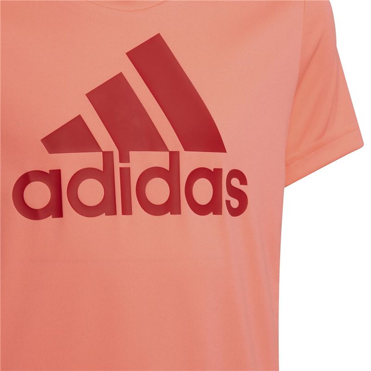 Παιδικό Μπλούζα με Κοντό Μανίκι Adidas Salmon