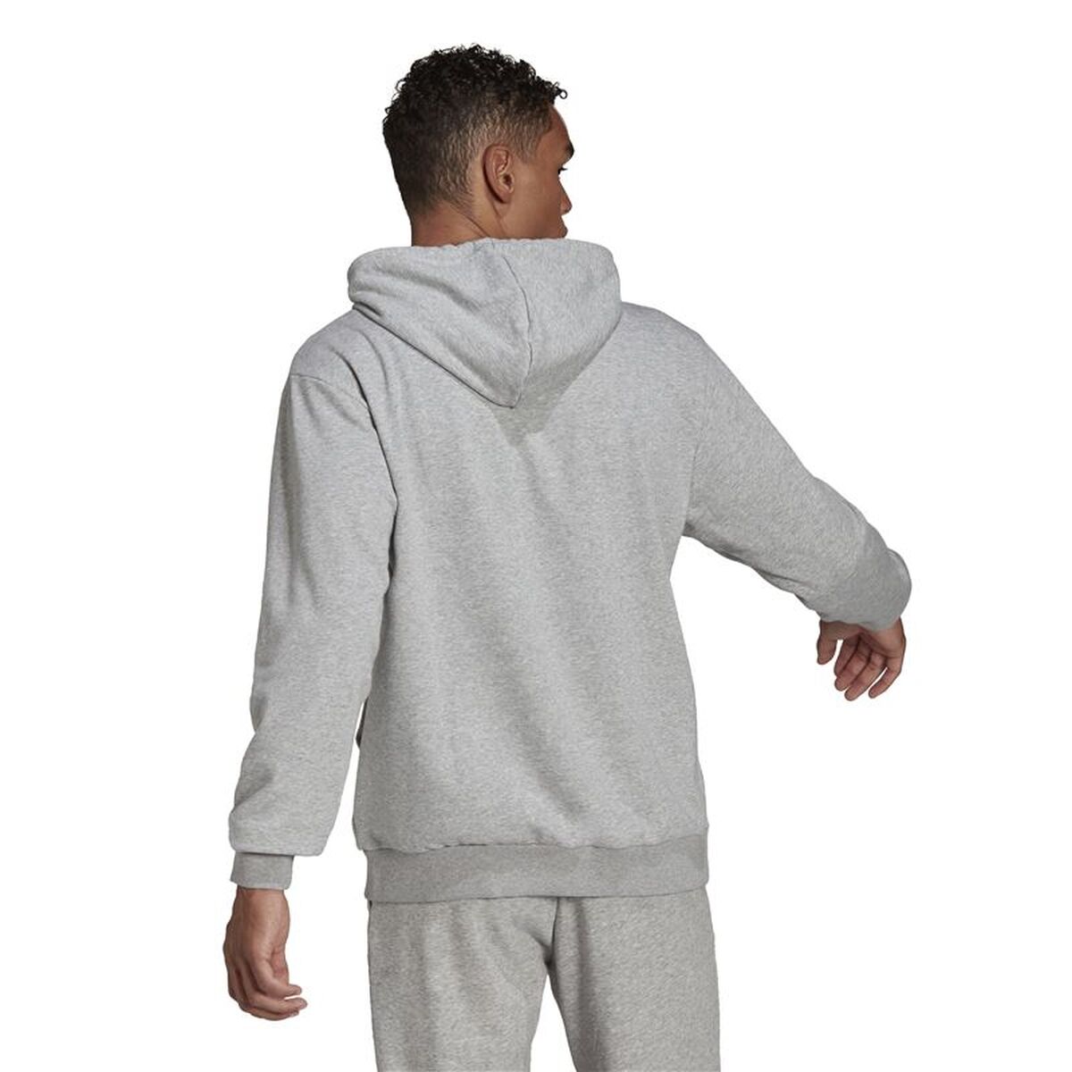 Ανδρικό Φούτερ με Κουκούλα Adidas Essentials Feelcomfy M Ανοιχτό Γκρι