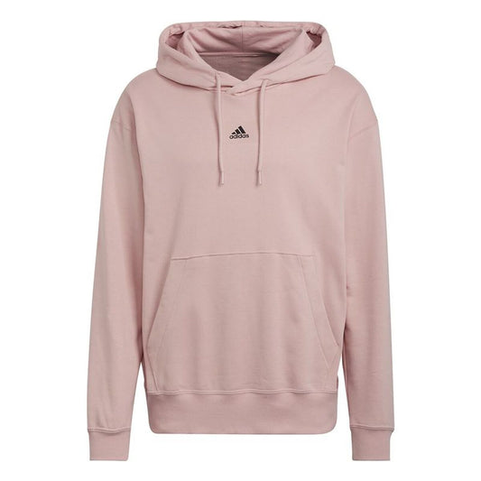 Ανδρικό Φούτερ με Κουκούλα Adidas Essentials M Ροζ