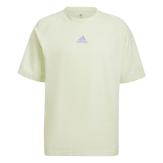 Ανδρική Μπλούζα με Κοντό Μανίκι Adidas Essentials brandlove Κίτρινο