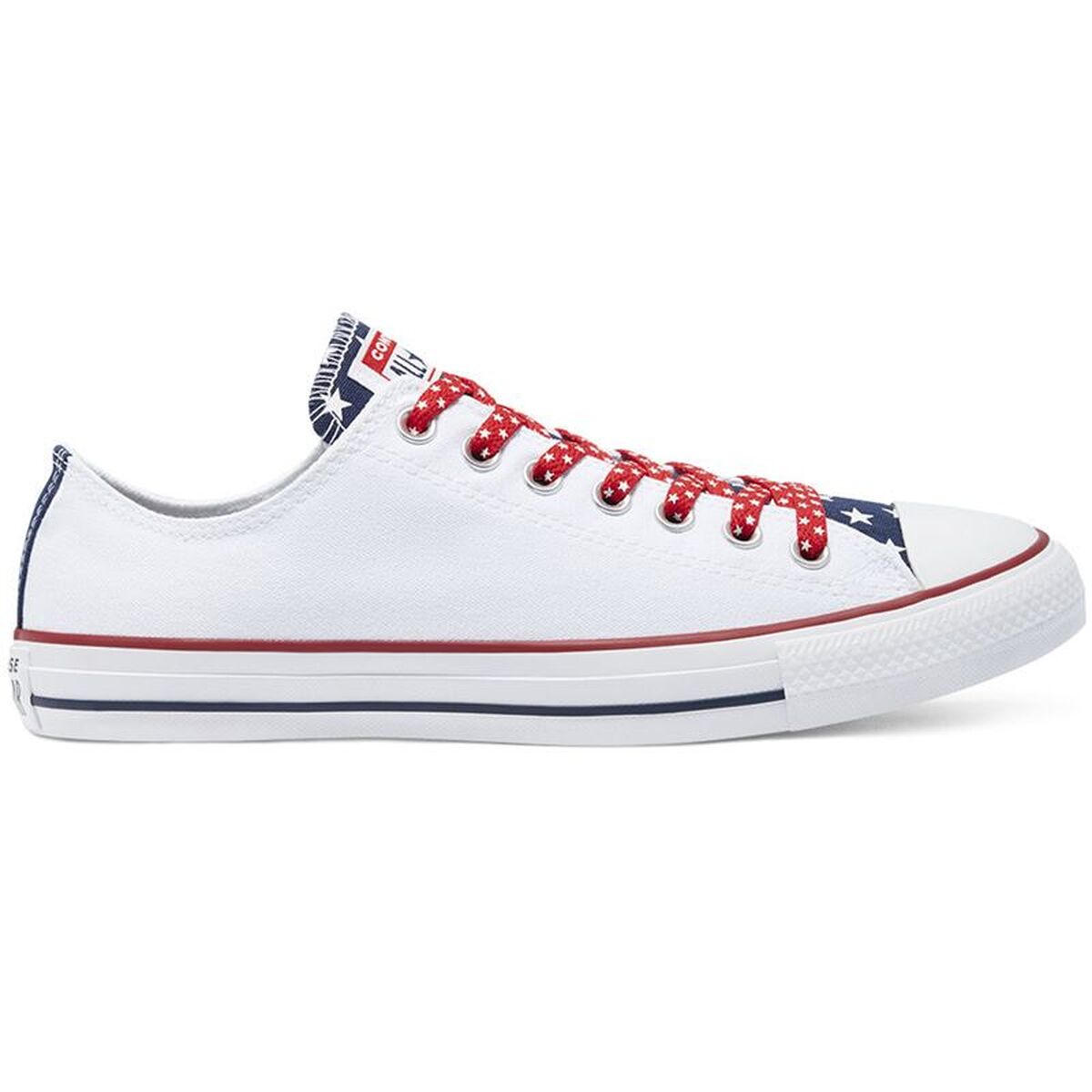 Παιδικά Aθλητικά Παπούτσια Converse Stars Stripes Chuck Taylor Λευκό