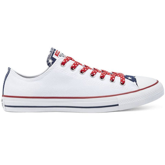 Παιδικά Aθλητικά Παπούτσια Converse Stars Stripes Chuck Taylor Λευκό