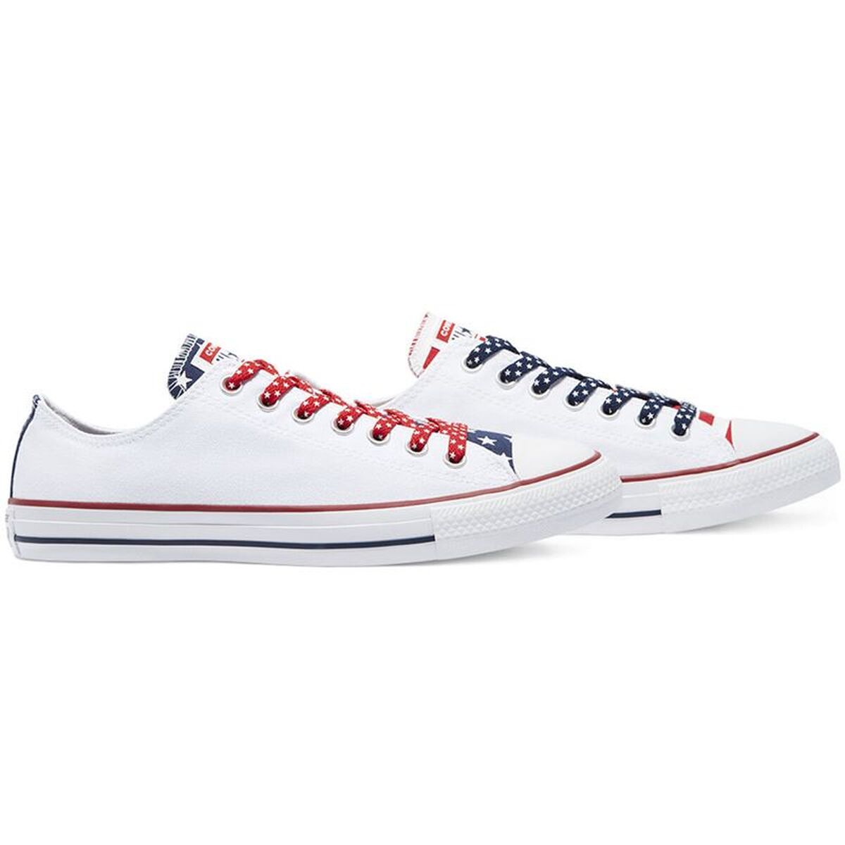 Παιδικά Aθλητικά Παπούτσια Converse Stars Stripes Chuck Taylor Λευκό