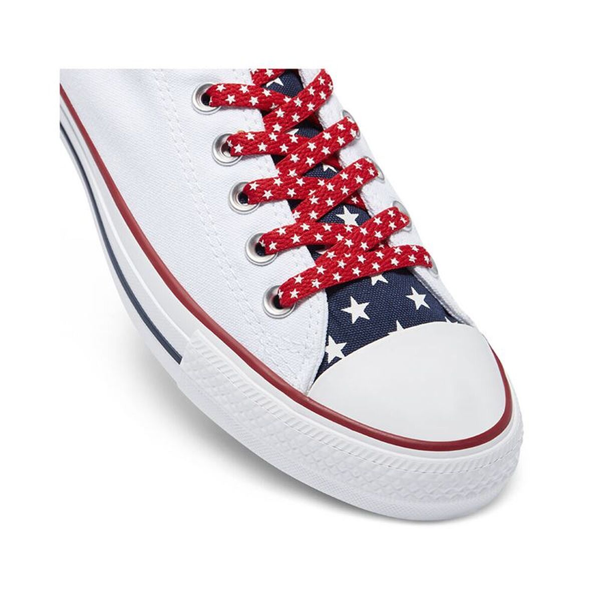Παιδικά Aθλητικά Παπούτσια Converse Stars Stripes Chuck Taylor Λευκό