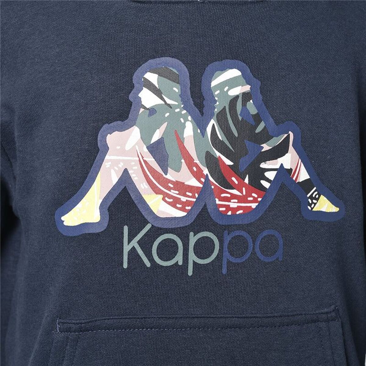 Παιδικό Φούτερ με Κουκούλα Kappa Kappa Cache Σκούρο μπλε