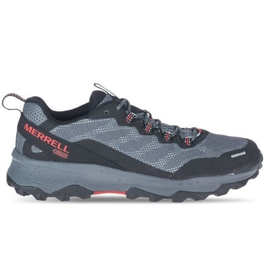 Παπούτσια trail για άνδρες (τρέξιμο στο βουνό) Merrell Speed Strike Gore-Tex Μπλε Xάλυβα