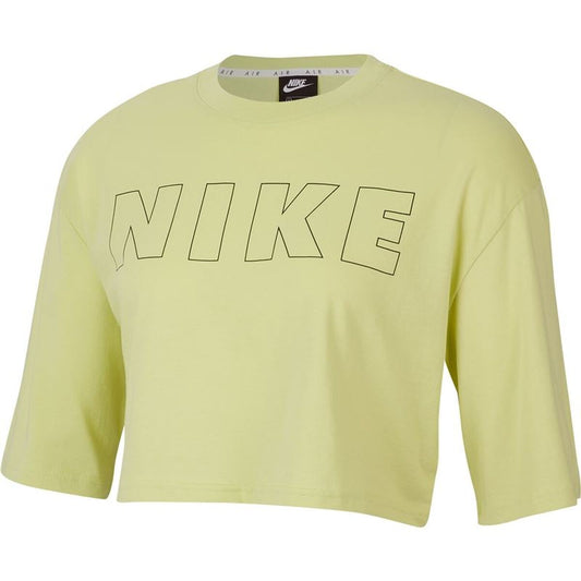Γυναικεία Μπλούζα με Κοντό Μανίκι Nike Air Ανοιχτό Πράσινο
