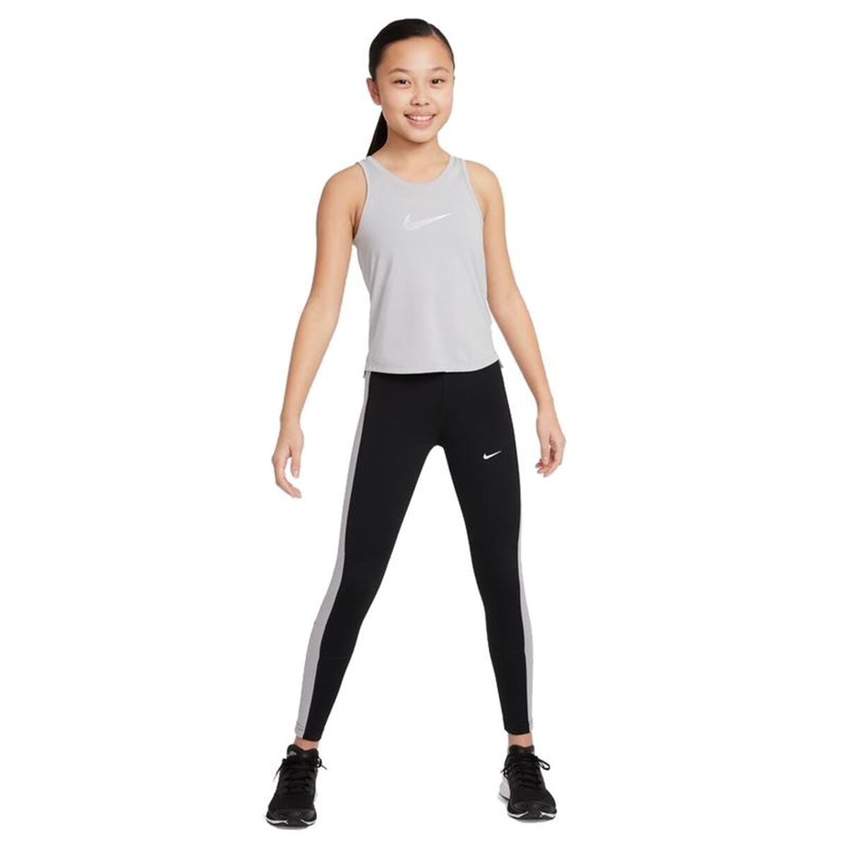 Αθλητικά Κολάν για Παιδιά Nike Dri-FIT Pro Warm Μαύρο