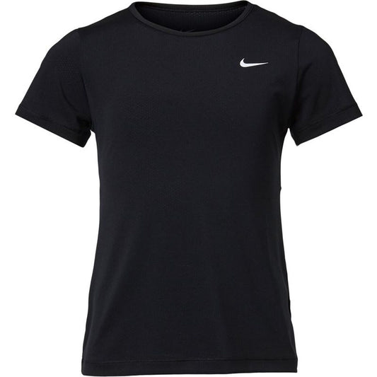 Παιδικό Μπλούζα με Κοντό Μανίκι Nike Nike Pro Sleeve Μαύρο