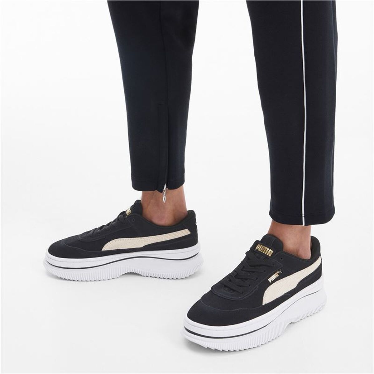 Γυναικεία Casual Παπούτσια Puma deva Suede Wn'S Μαύρο