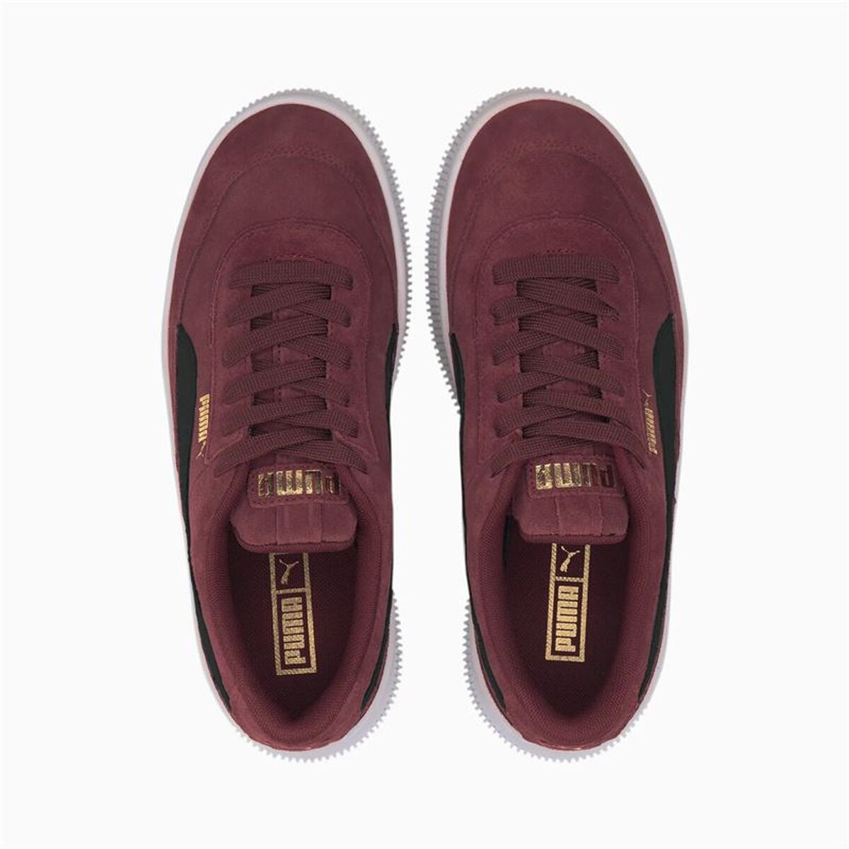 Γυναικεία Casual Παπούτσια Puma deva Suede Σκούρο Κόκκινο