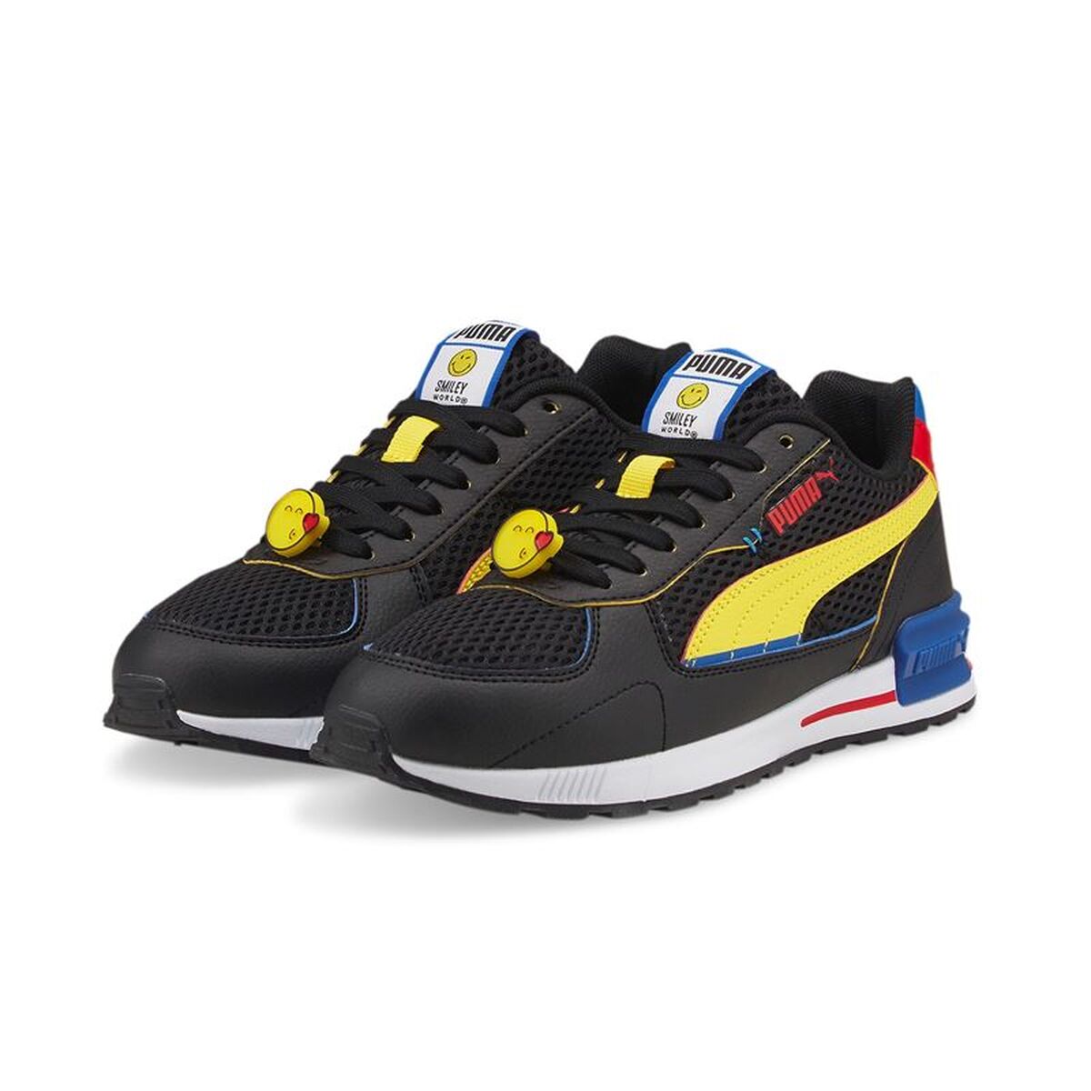 Παιδικά Aθλητικά Παπούτσια Puma Graviton SMILEYWORLD Jr Μαύρο
