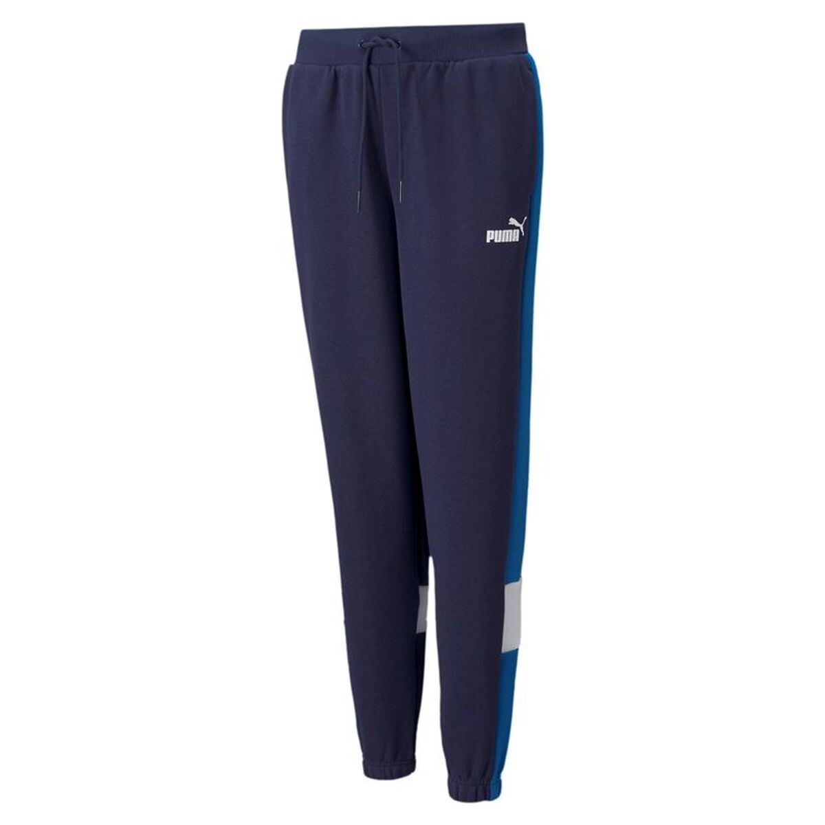 Παιδικά Αθλητικά Παντελόνια Puma Essential+ Colorblock Σκούρο μπλε