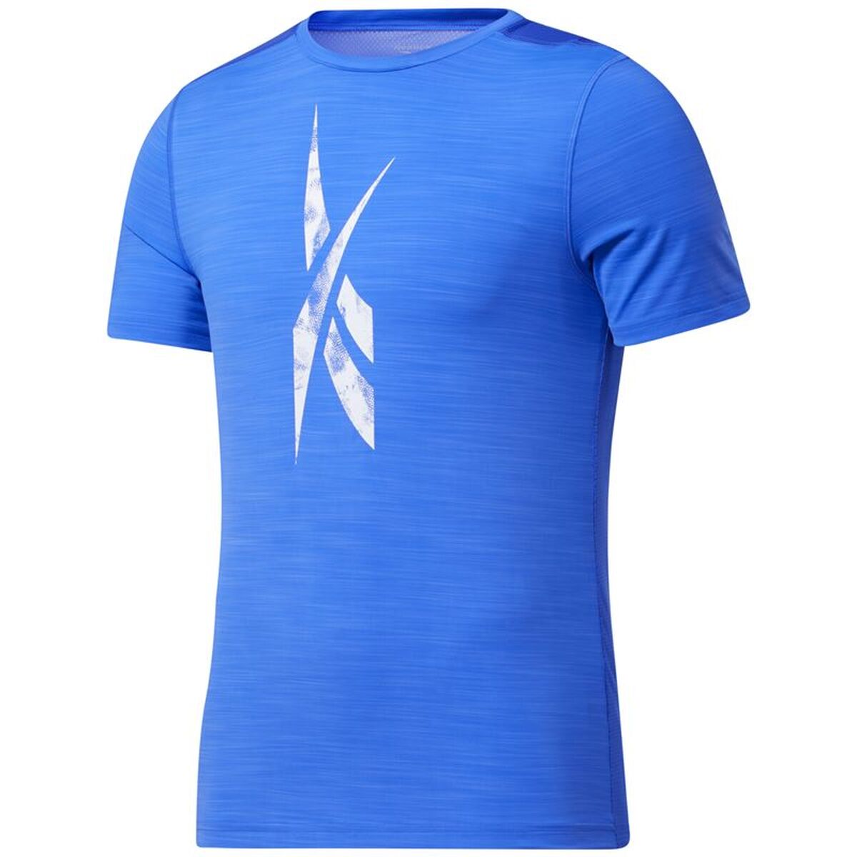 Ανδρική Μπλούζα με Κοντό Μανίκι Reebok Workout Ready Activchill Μπλε