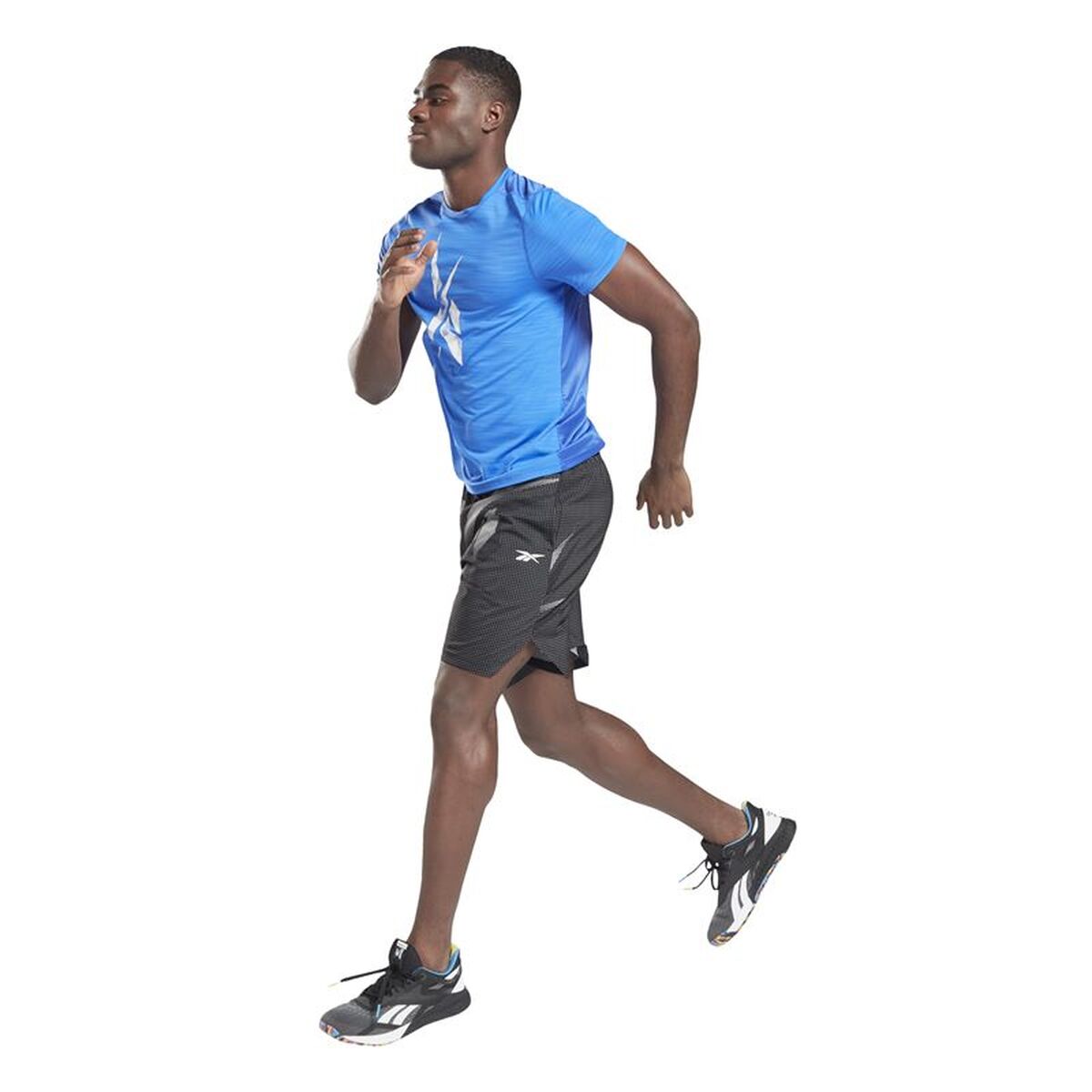 Ανδρική Μπλούζα με Κοντό Μανίκι Reebok Workout Ready Activchill Μπλε