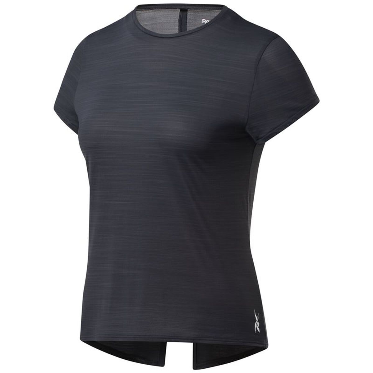 Γυναικεία Μπλούζα με Κοντό Μανίκι Reebok Workout Ready Activchill Μαύρο