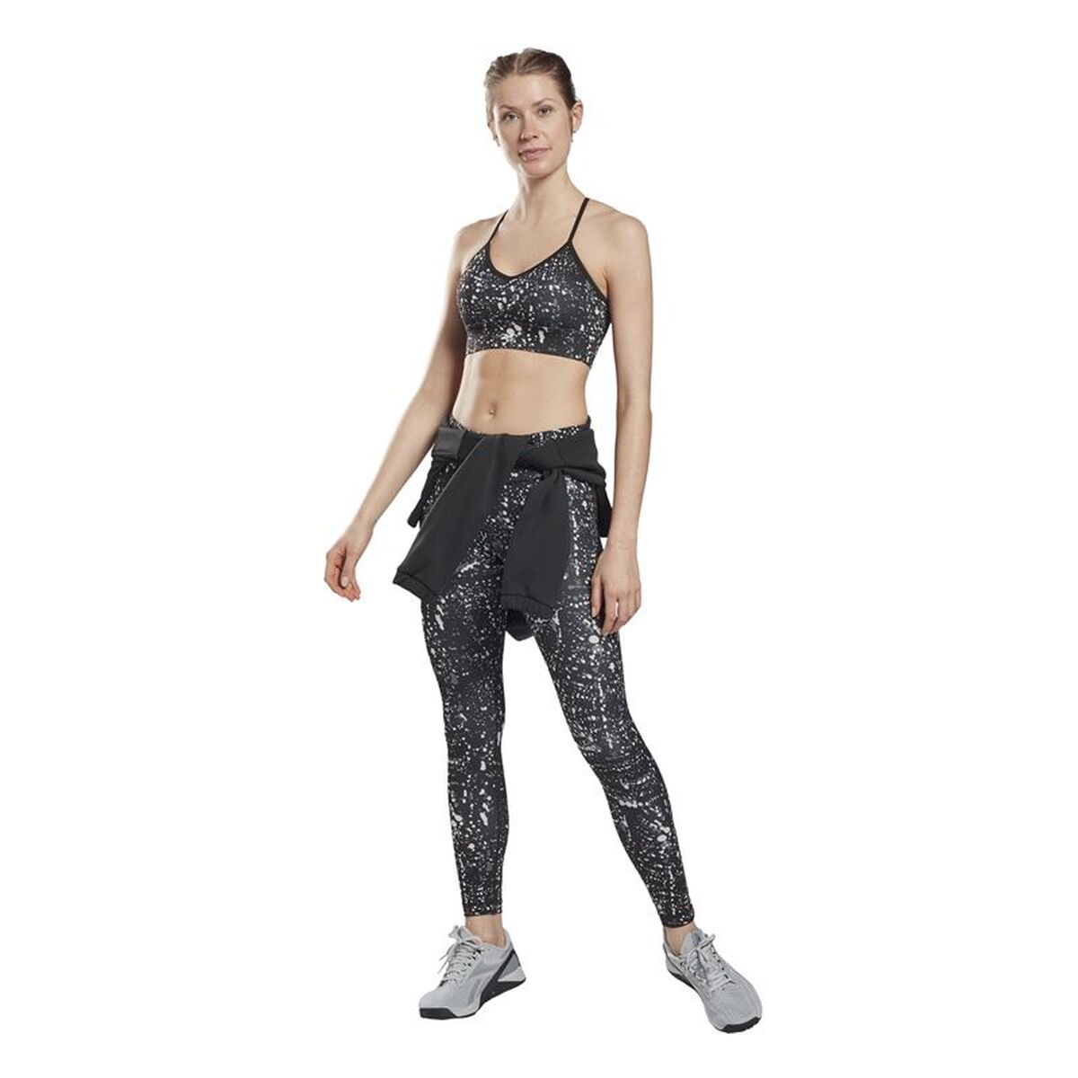 Αθλητικό σουτιέν Reebok Μαύρο