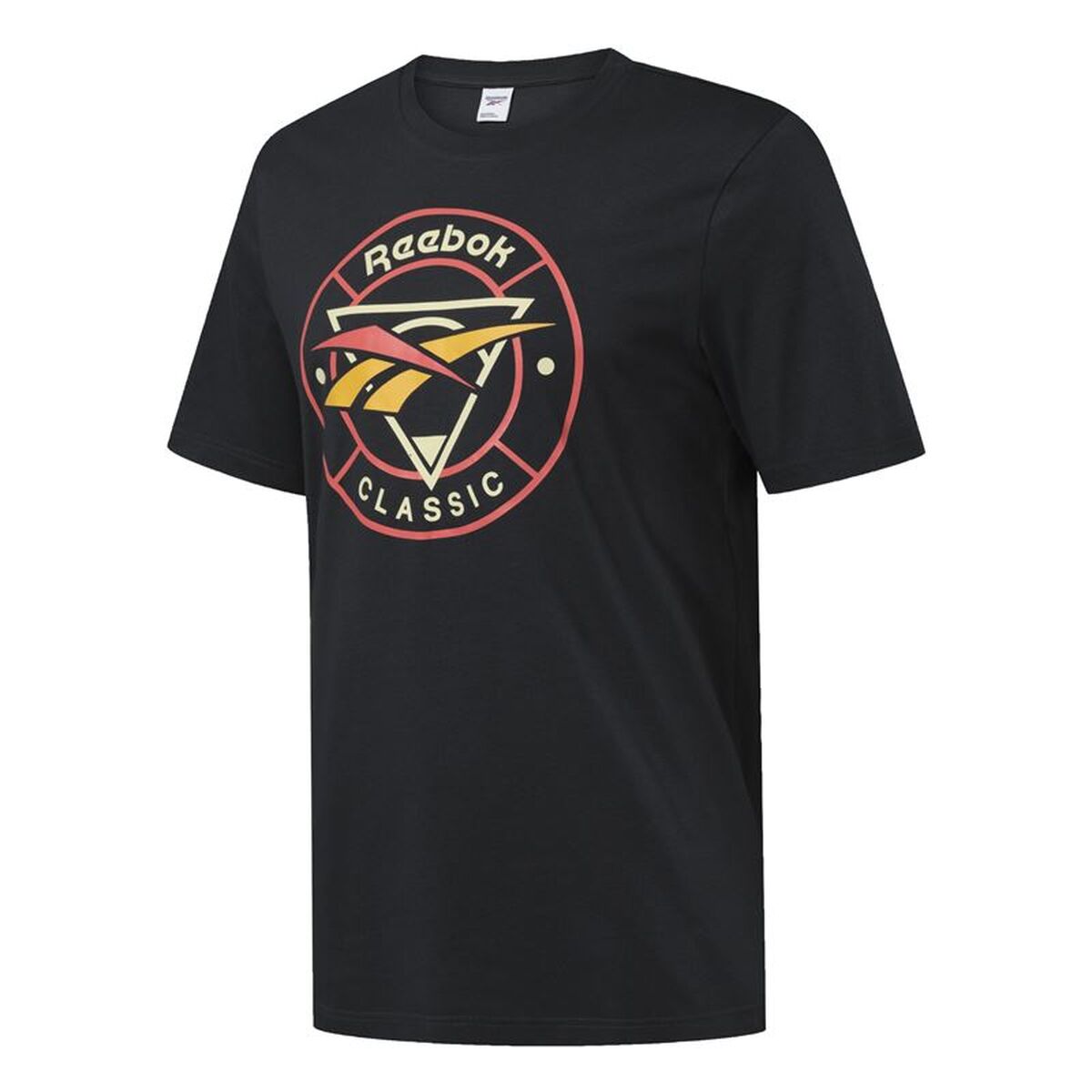 Ανδρική Μπλούζα με Κοντό Μανίκι Reebok Reebok Classic Trail Μαύρο