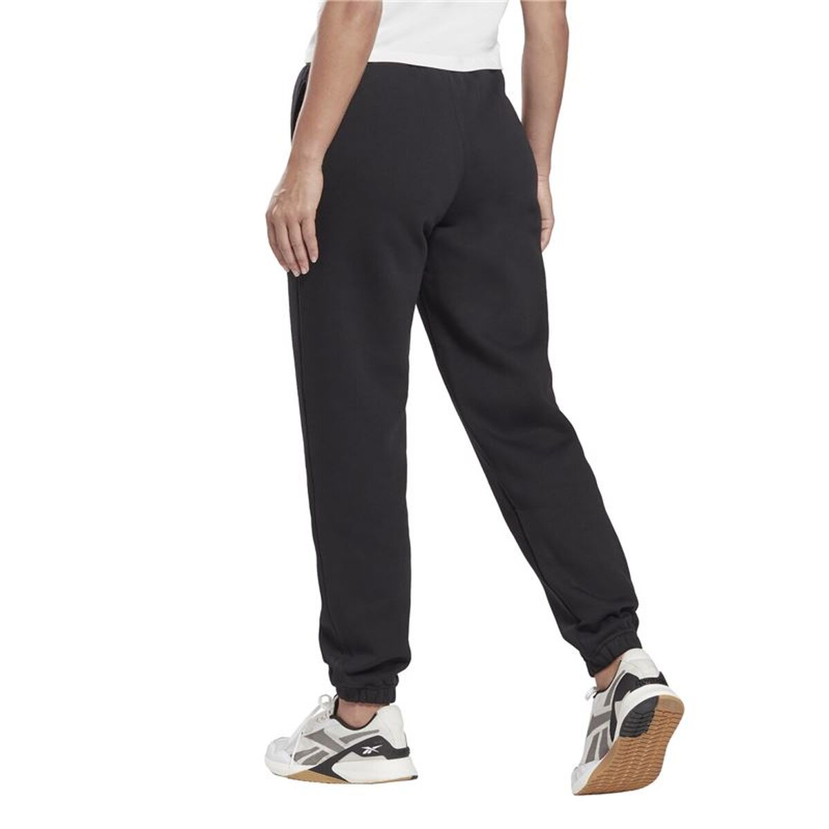 Μακρύ Αθλητικό Παντελόνι Reebok Modern Safari Jogger Μαύρο Γυναίκα