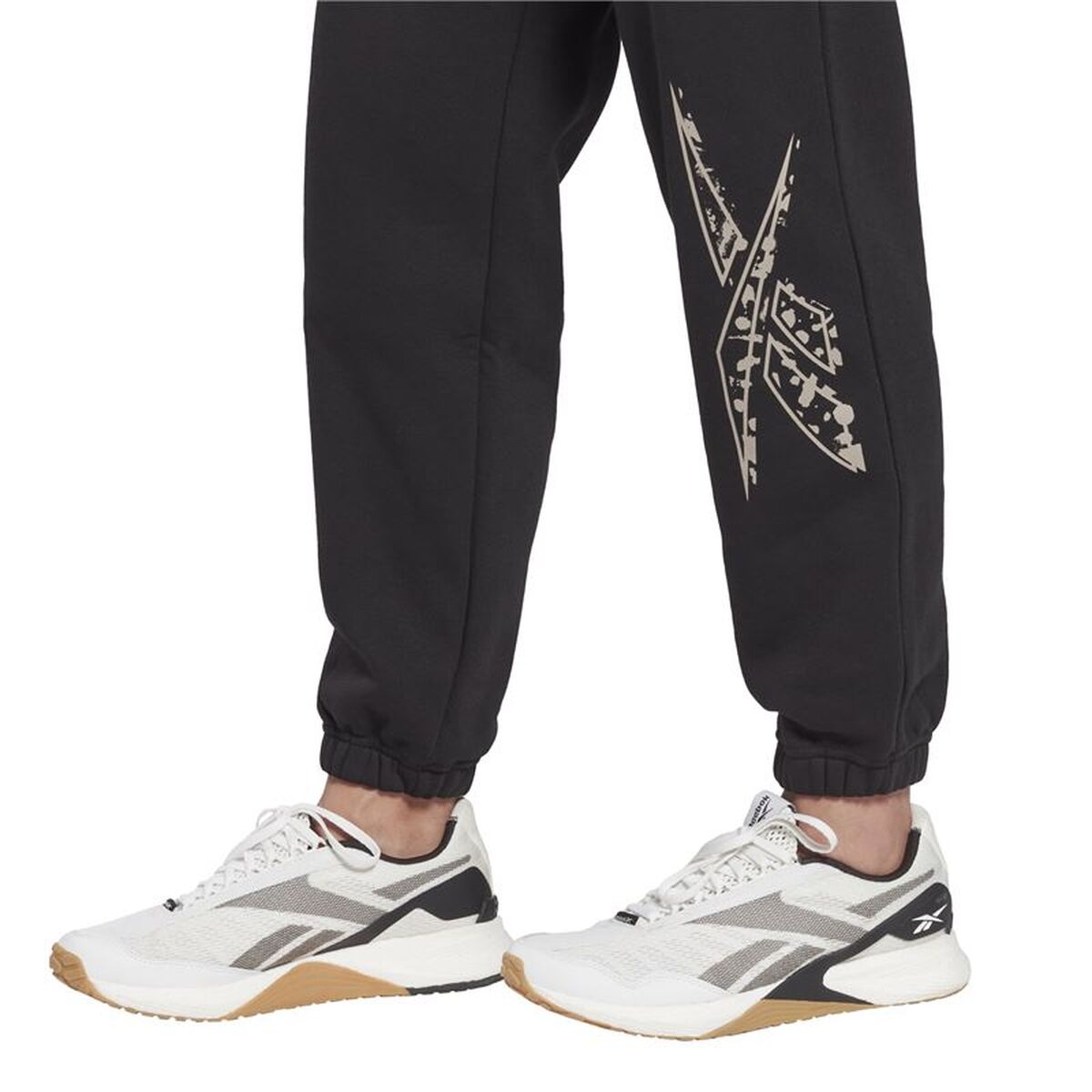Μακρύ Αθλητικό Παντελόνι Reebok Modern Safari Jogger Μαύρο Γυναίκα