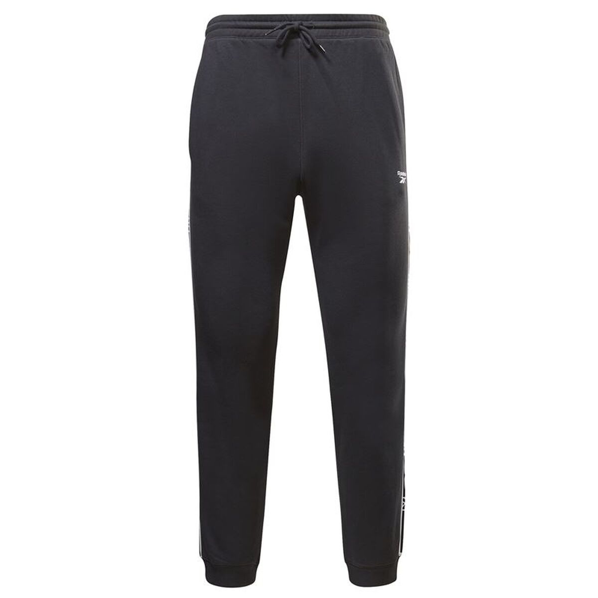Μακρύ Αθλητικό Παντελόνι Reebok Ri Tape Jogger Μαύρο Άντρες