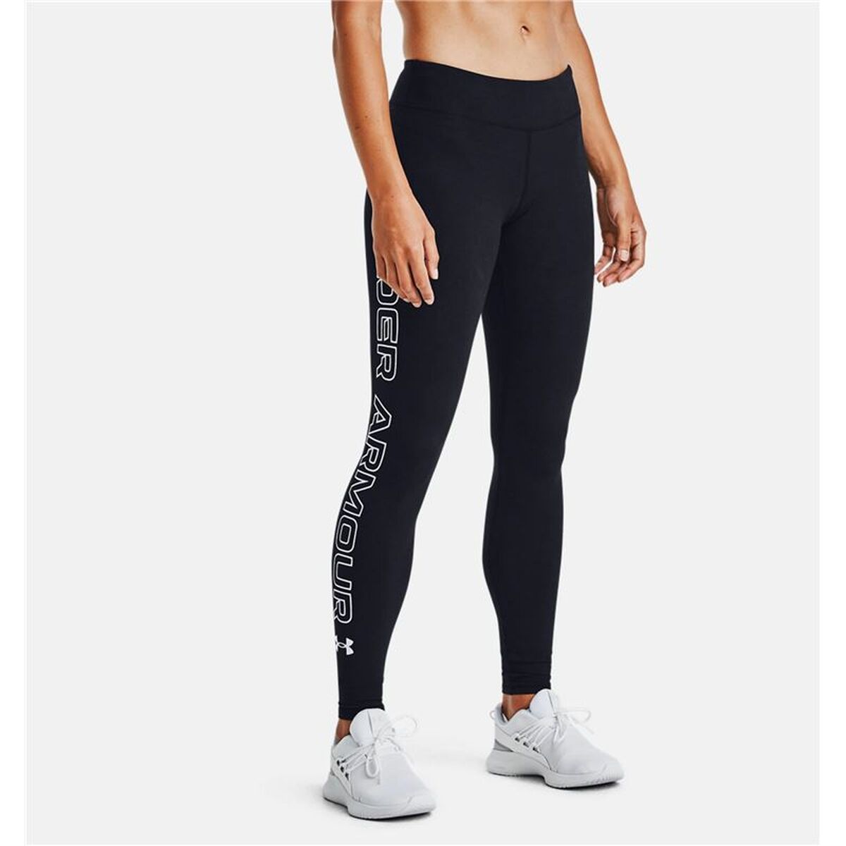 Αθλητικά Γυναικεία Κολάν Under Armour Favorite Wordmark Μαύρο