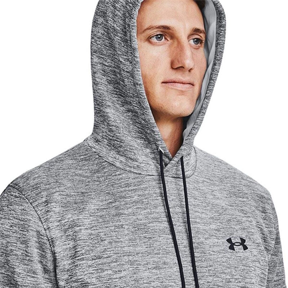 Ανδρικό Φούτερ με Κουκούλα Under Armour Fleece Twist Σκούρο γκρίζο