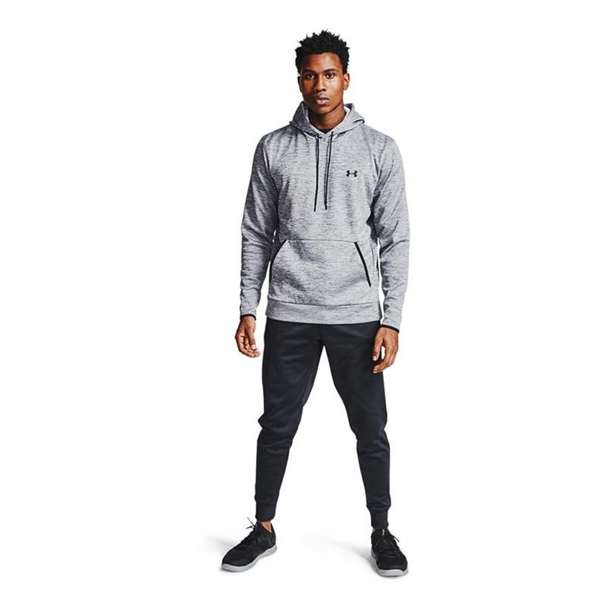 Ανδρικό Φούτερ με Κουκούλα Under Armour Fleece Twist Σκούρο γκρίζο