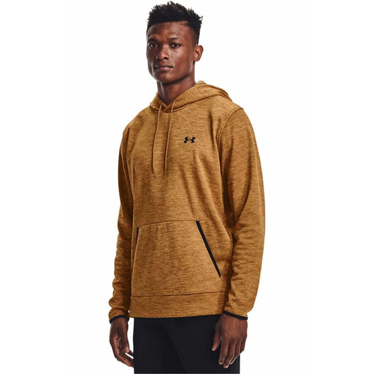 Ανδρικό Φούτερ με Κουκούλα Under Armour Fleece Twist Καφέ