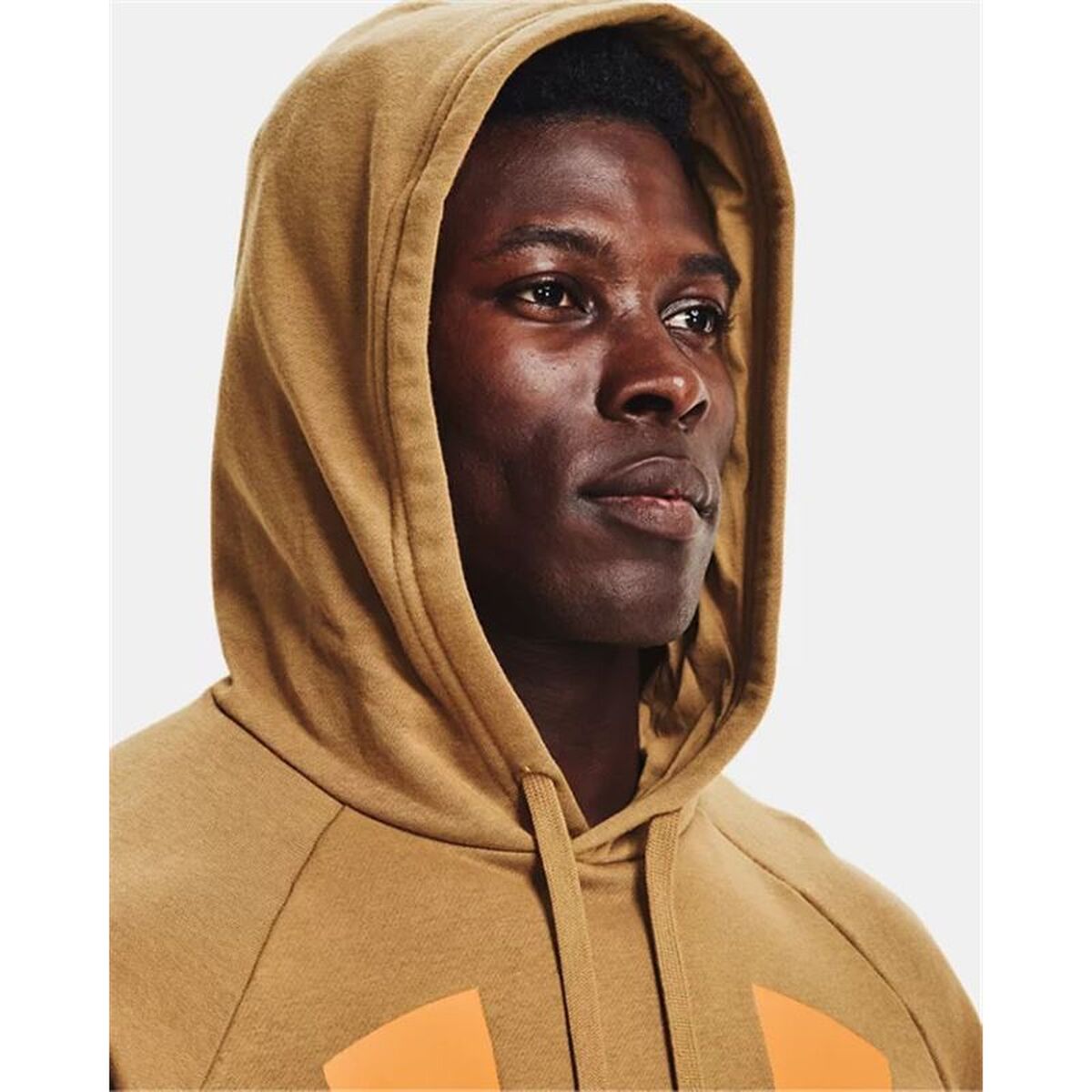 Ανδρικό Φούτερ με Κουκούλα Under Armour Rival Fleece Ώχρα