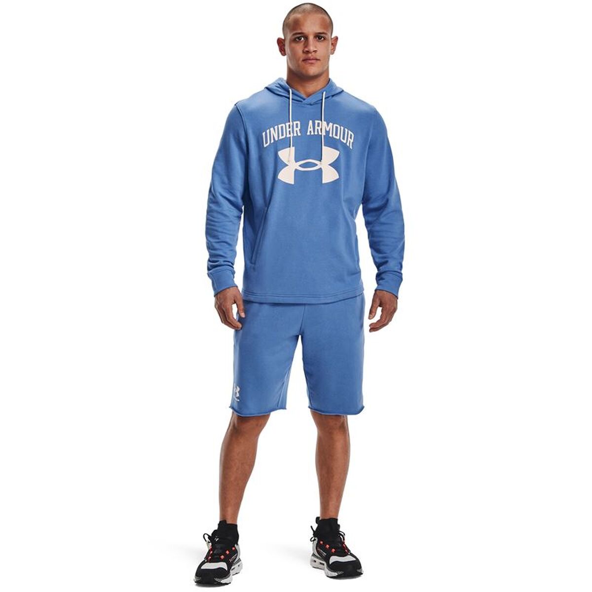 Ανδρικό Φούτερ με Κουκούλα Under Armour Rival Terry Indigo
