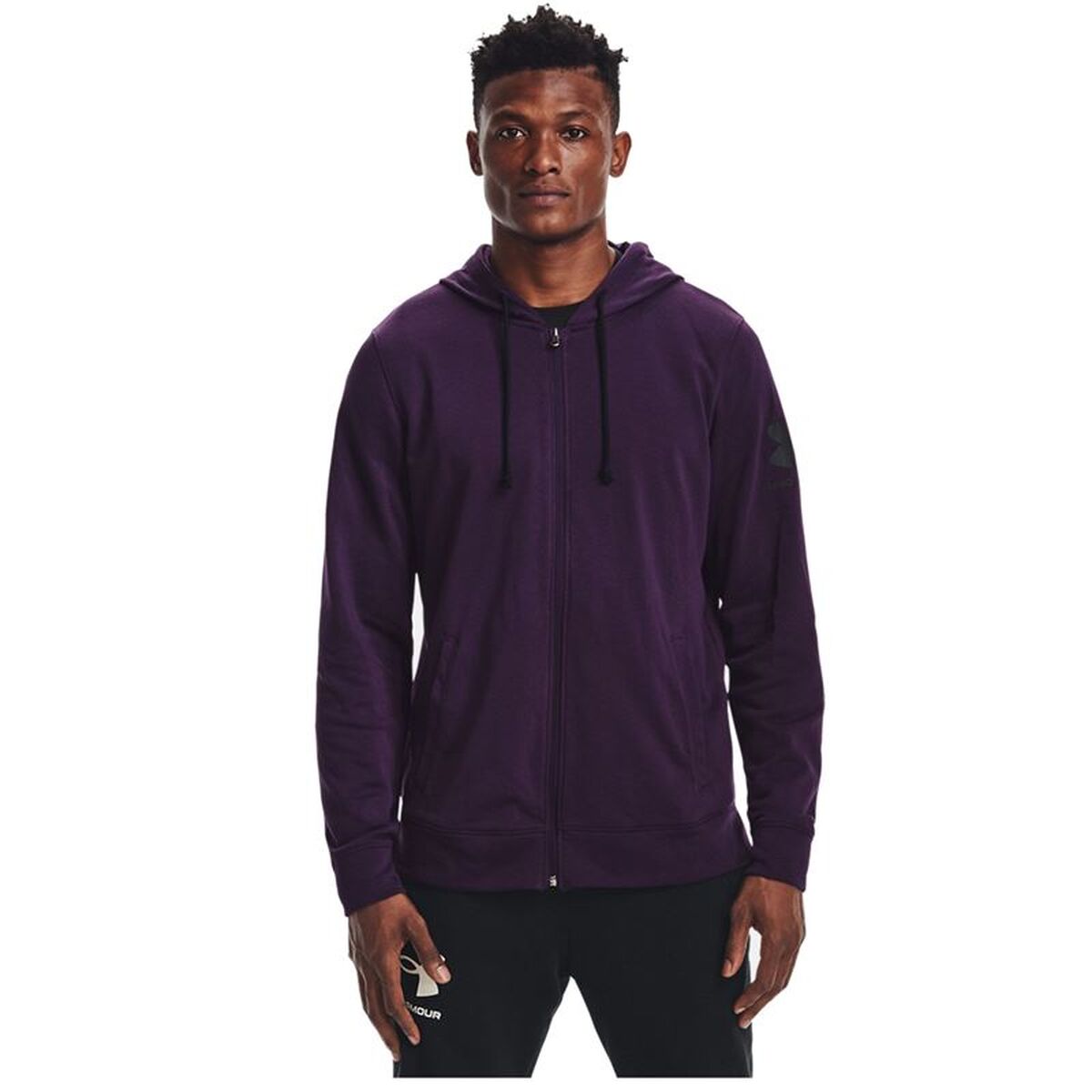 Ανδρικό Αθλητικό Mπουφάν Under Armour Rival Terry Maτζέντα