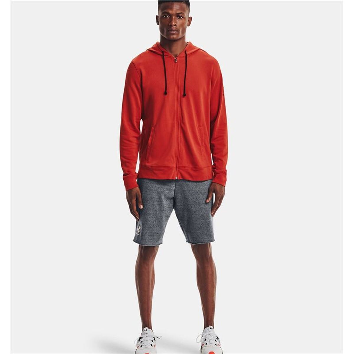 Ανδρικό Αθλητικό Mπουφάν Under Armour Rival Terry Man Κόκκινο