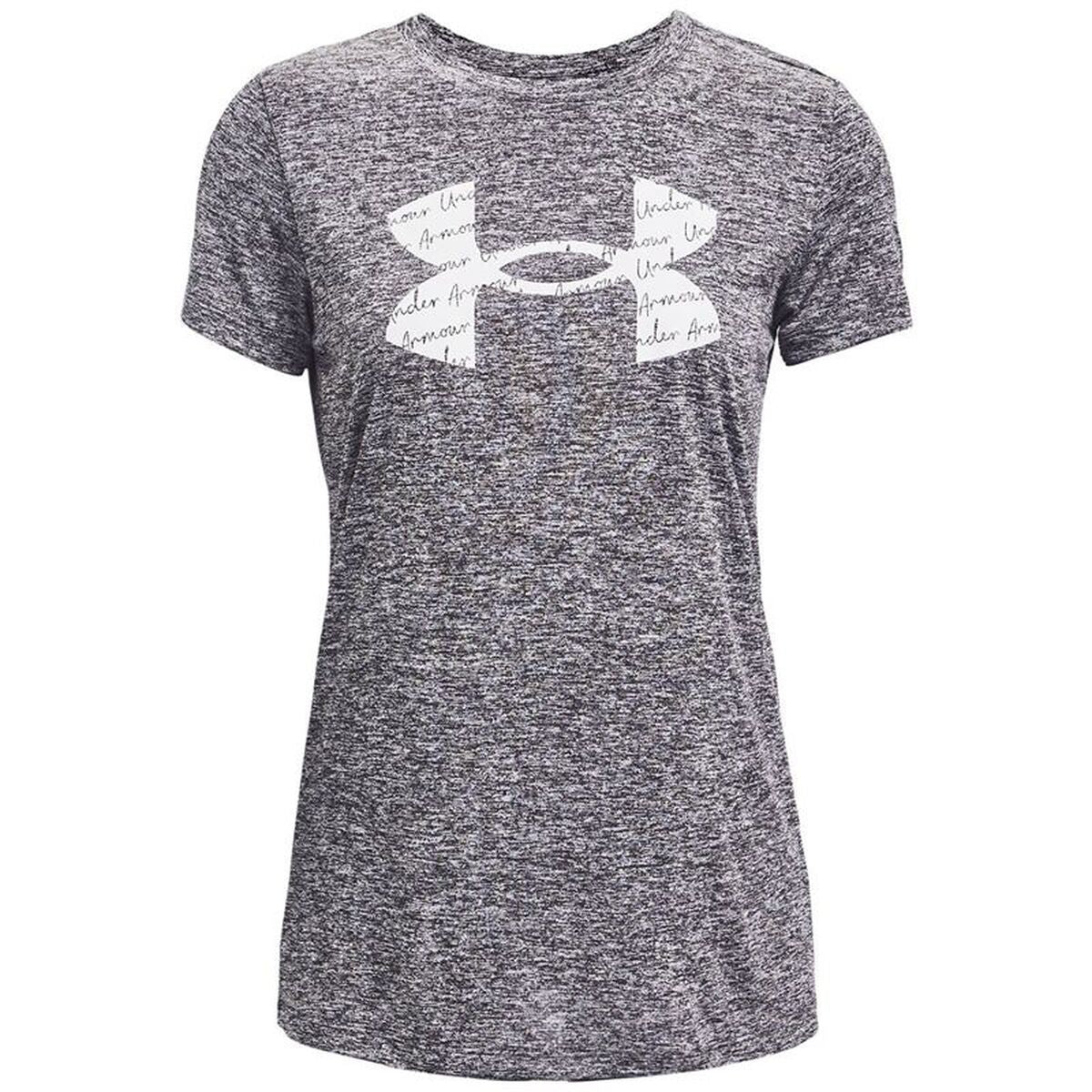 Γυναικεία Μπλούζα με Κοντό Μανίκι Under Armor Tech Twist Γκρι