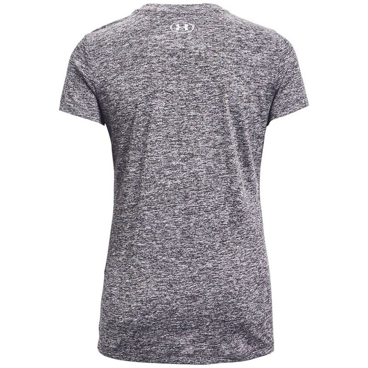 Γυναικεία Μπλούζα με Κοντό Μανίκι Under Armor Tech Twist Γκρι