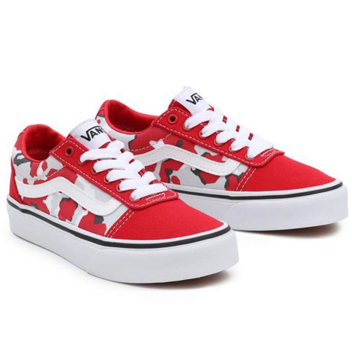 Παιδικά Casual Παπούτσια Vans YT Ward Kids Κόκκινο