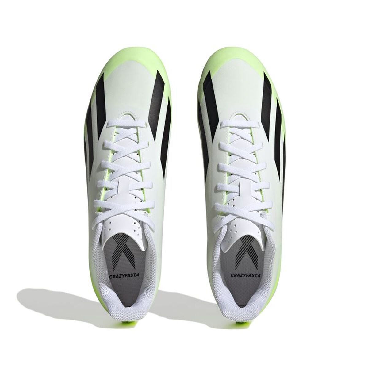 Μπάλες Ποδοσφαίρου για Ενήλικες Adidas X Crazyfast.4 Fxg Λευκό