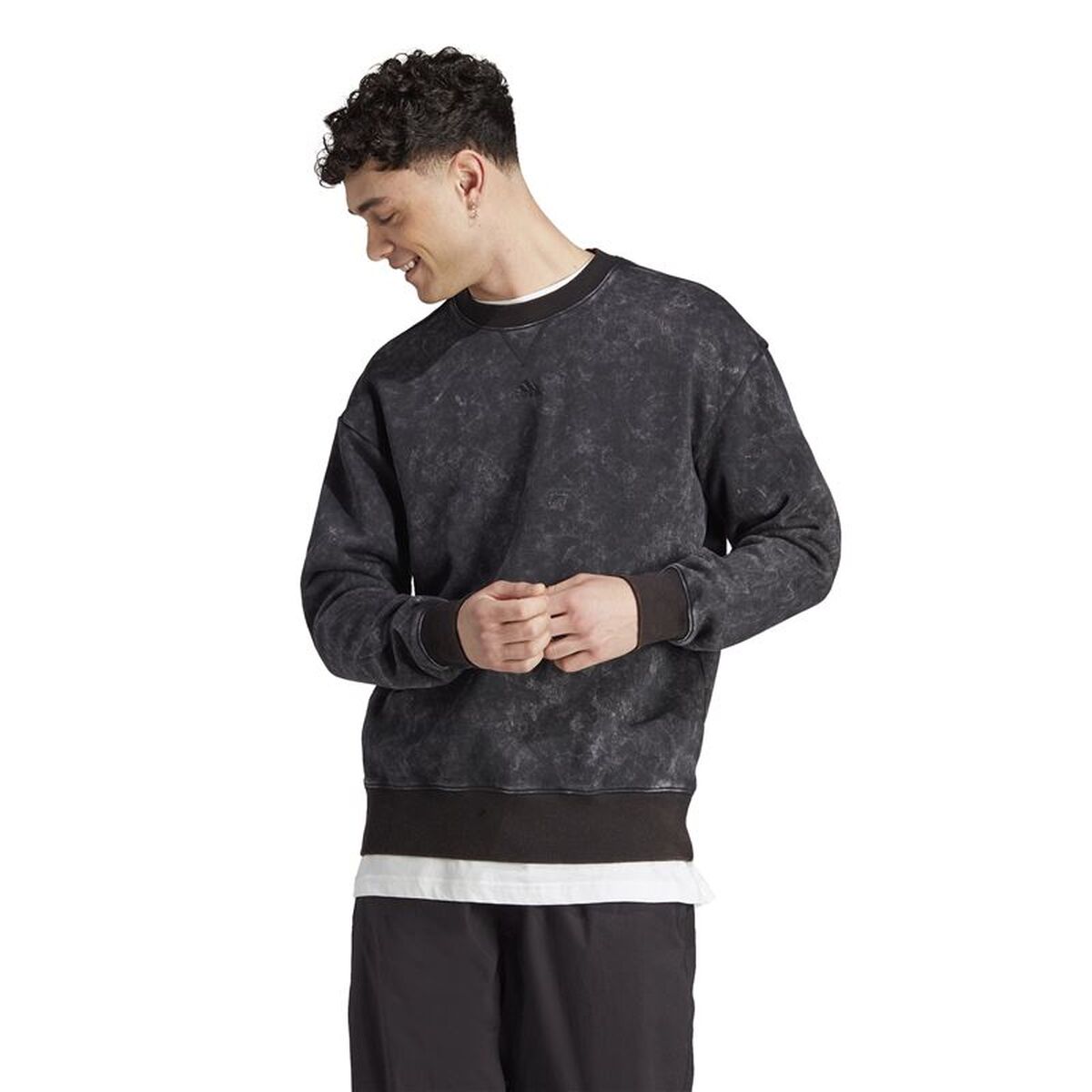 Ανδρικό Φούτερ χωρίς Κουκούλα Adidas All Szn Σκούρο γκρίζο