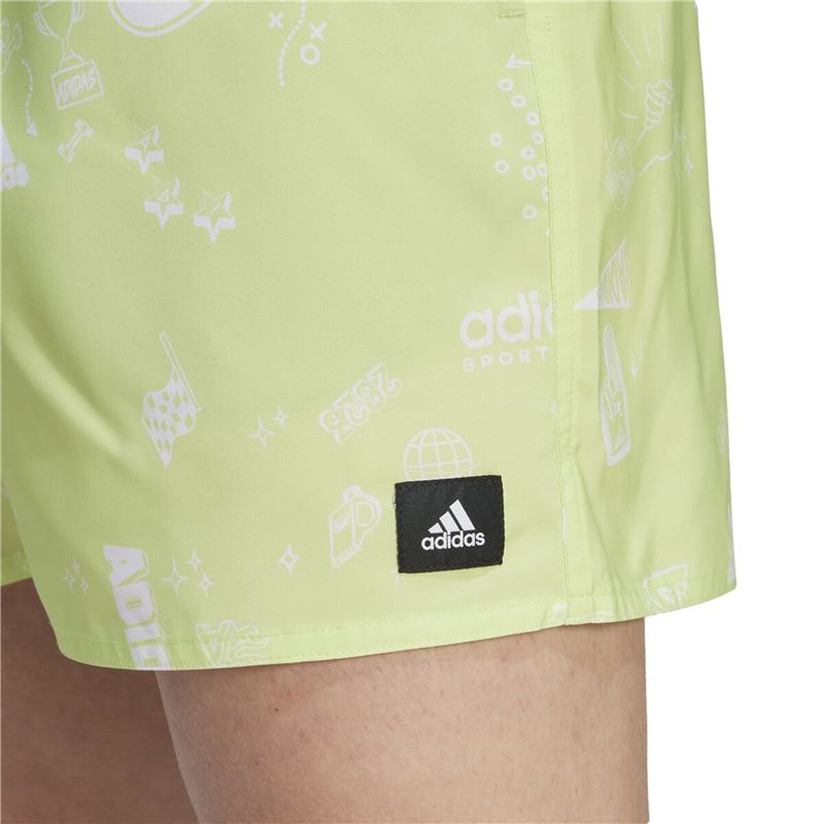 Ανδρικά Μαγιό Adidas Clx Sho Sl Κίτρινο