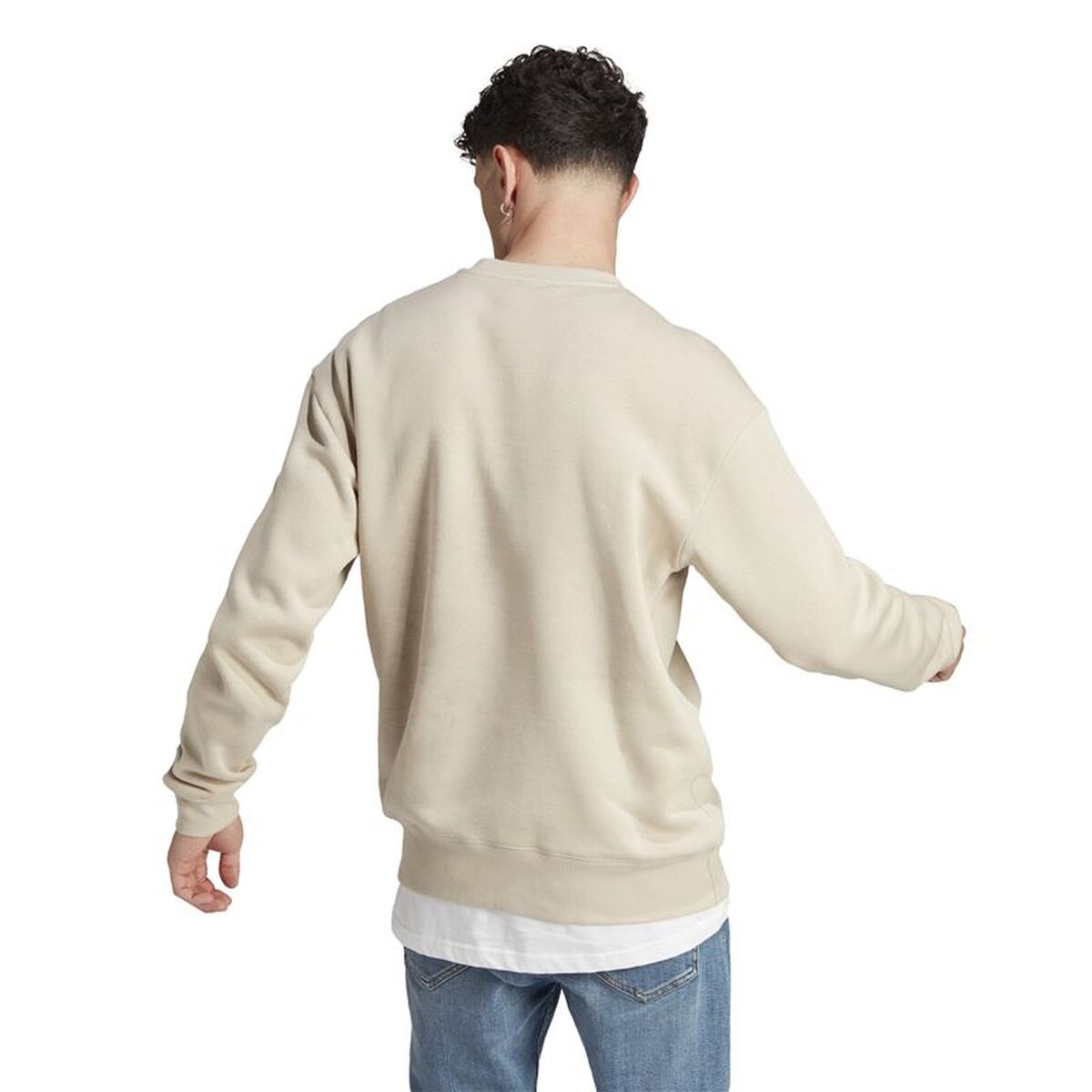 Ανδρικό Φούτερ χωρίς Κουκούλα Adidas All Szn Λευκό