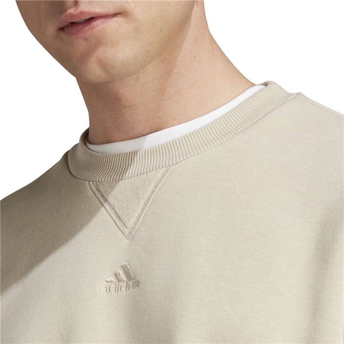 Ανδρικό Φούτερ χωρίς Κουκούλα Adidas All Szn Λευκό