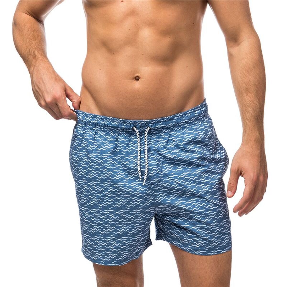 Ανδρικά Μαγιό Alphaventure Alphadventure Seawaves Denim
